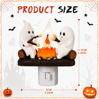 Ghost Campfire Night Light