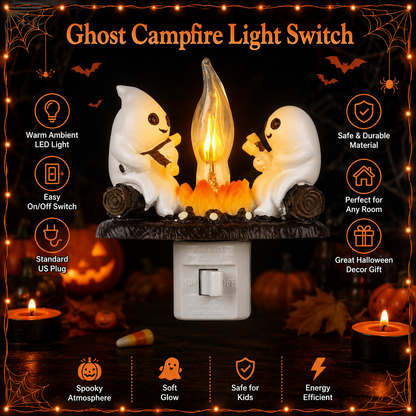 Ghost Campfire Night Light