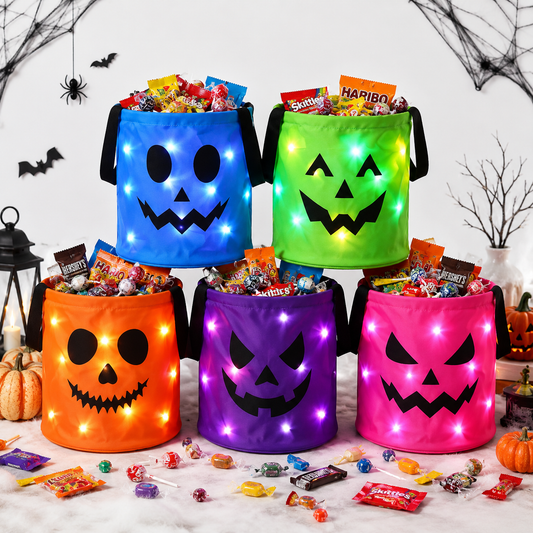 Halloween Light-Up Trick-or-Treat Bag